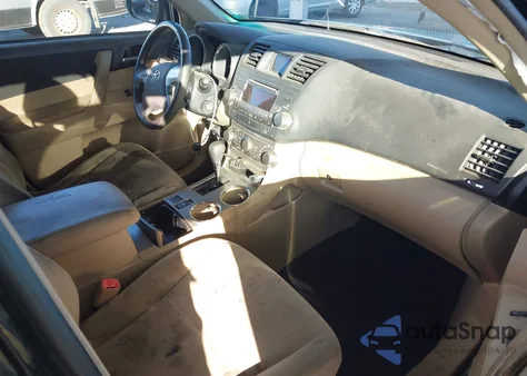 2012 Toyota Highlander Base V6 from USA, damaged, VIN 5TDZK3EH7CS059596